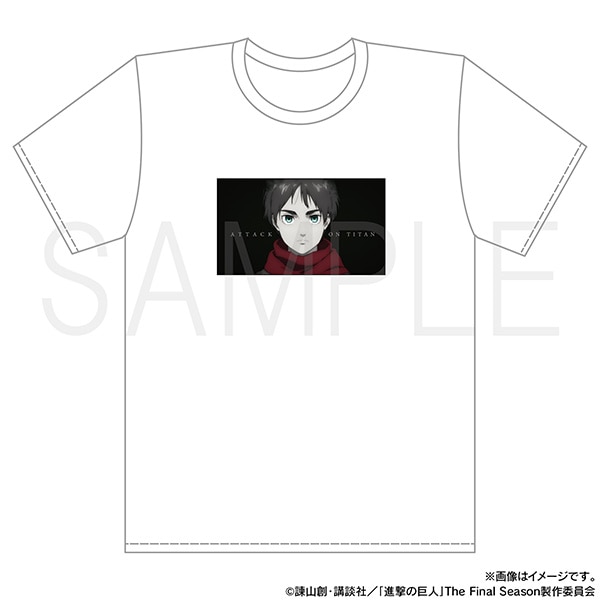 進撃の巨人 Tシャツ　ED／エレン（M）