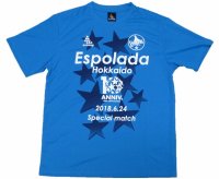 エスポラーダ北海道 Ｆリーグ参戦10周年記念Tシャツ Lサイズ svolme 未使用品 