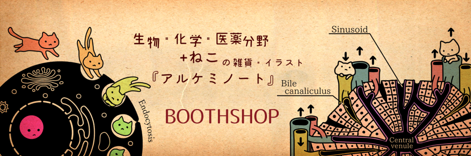 アルケミノートBOOTH　SHOP★理科ねこ・理科雑貨★