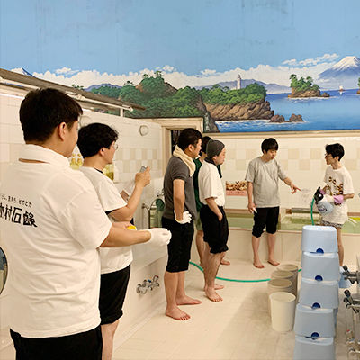 【お掃除編】東京高円寺「小杉湯」を洗う