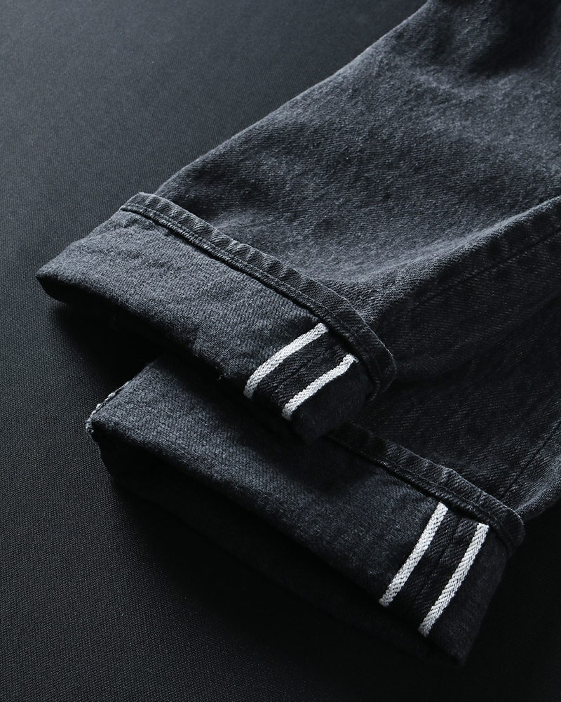 BLACK SELVEDGE JEANS Aging Wash セルヴィッチ